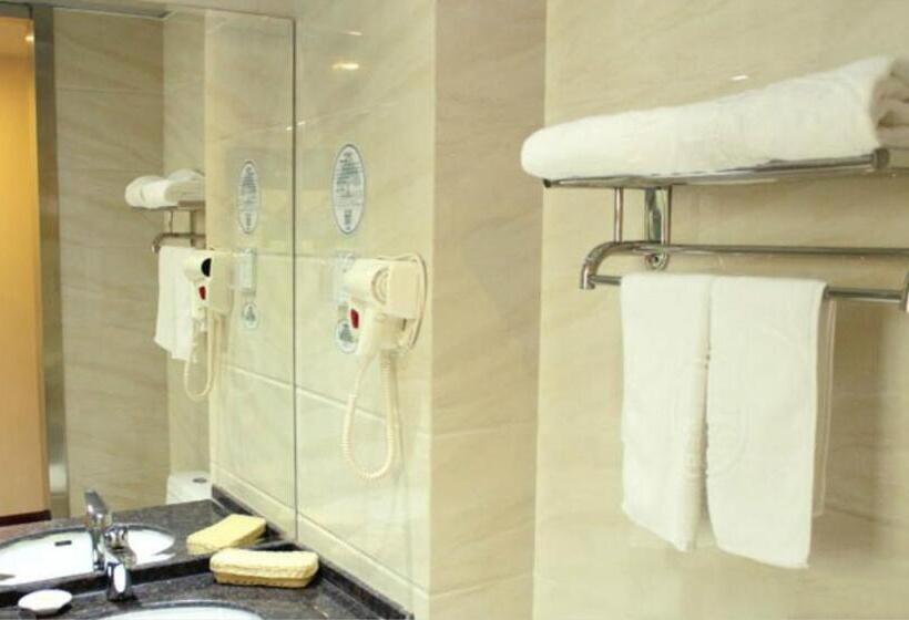Номер Deluxe, Greentree Inn Tianjin Ji County South Yuyang Road Gulou Square Express