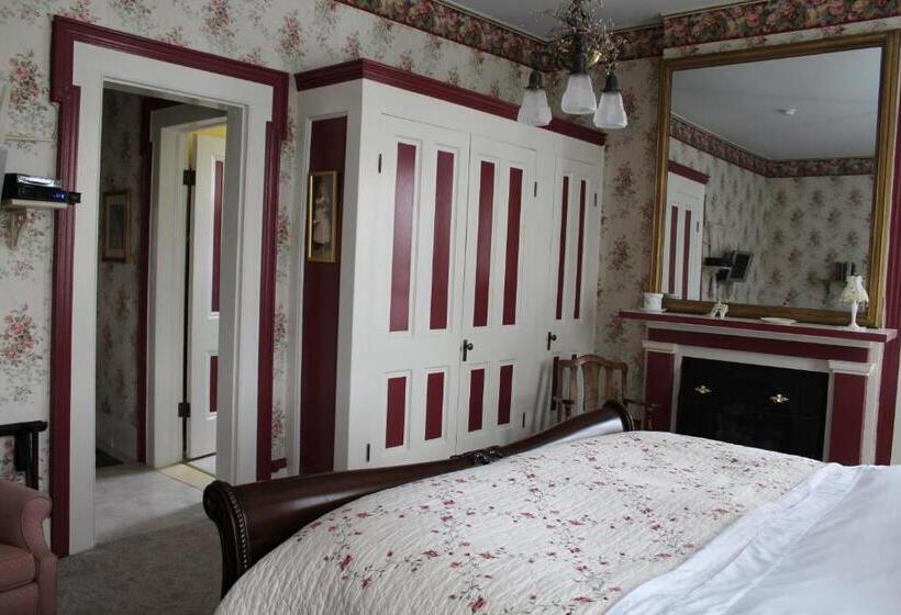 キングサイズベッドのスタンダードルーム, The Gridley Inn B&b