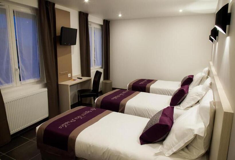 Номер Стандарт Трехместный, The Originals City, Le Relais Des Carnutes Brezolles Verneuil Sur Avre