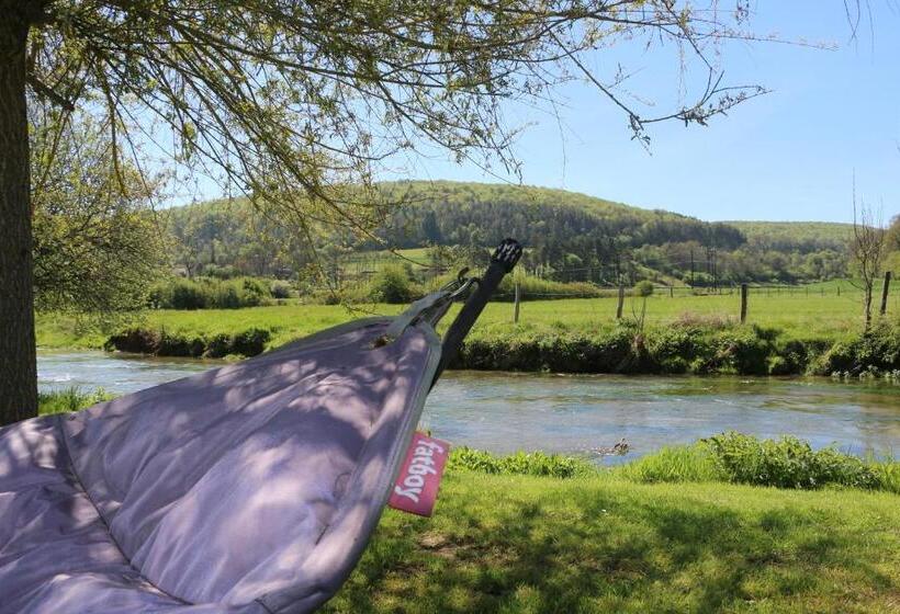 Дом 1 Спальня, La Cabane Du Pont De L Ignon Spa Hébergement Atypique Tout Confort En Bourgogne