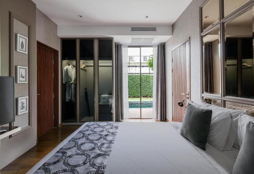 빌라 1 베드룸 - 수영장, Itz Time Hua Hin Pool Villa