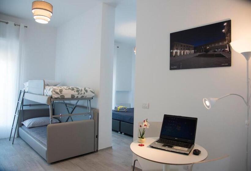 اتاق استاندارد چهار تخته, Al Duomo B&b