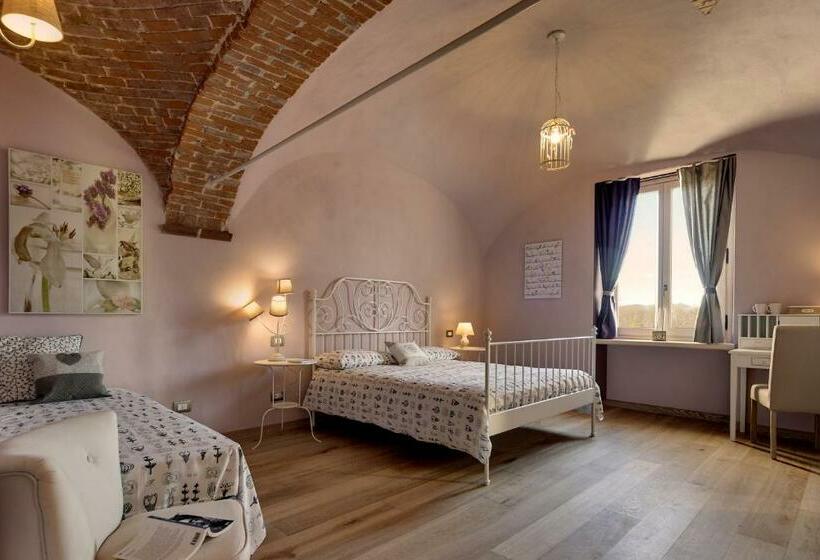 带园景的小型套房, Podere Demetra