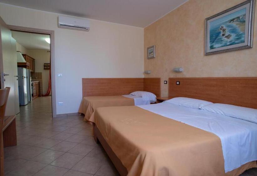 Апартаменты 1 Спальня с Террасой, B&b Il Giardino Di Zefiro