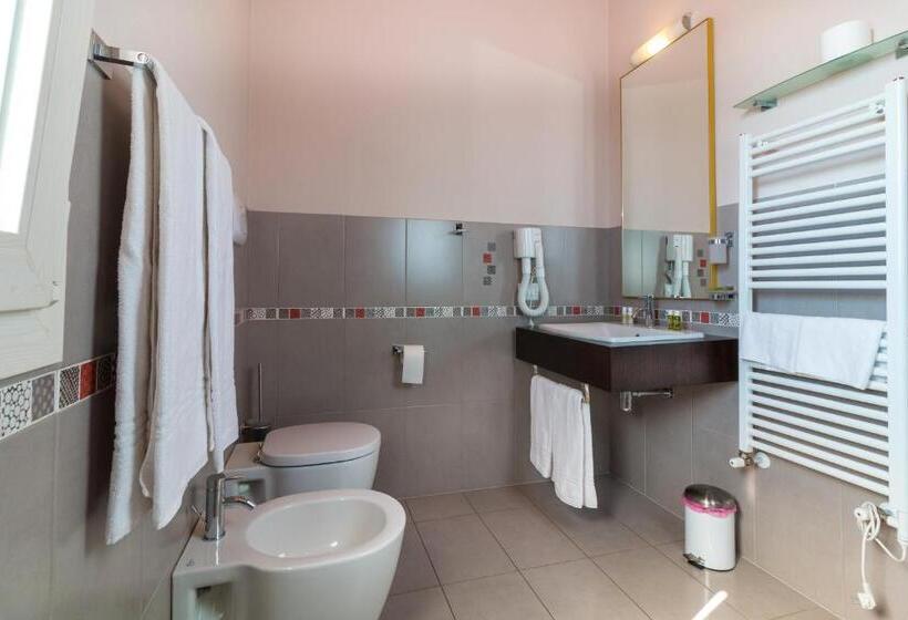 اتاق استاندارد با چشم‌انداز استخر, Agriturismo Corte Aurea