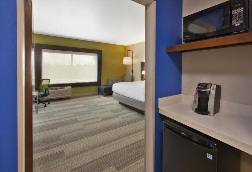 带大床的套房, Holiday Inn Express And Suites South Hill, An Ihg