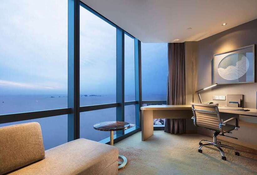 Executive Kamer met Kingsize Bed, Hilton Yantai
