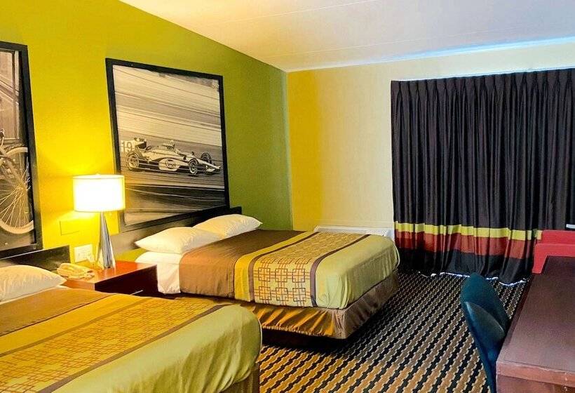 Номер Стандарт 2 Двуспальные Кровати, Super 8 By Wyndham Rocky Mount I 95 Exit 145