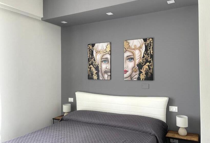 オーシャンビュースタンダードルームバルコニー付き, Cala Azzurra Macari Bed And Breakfast And Holidays House