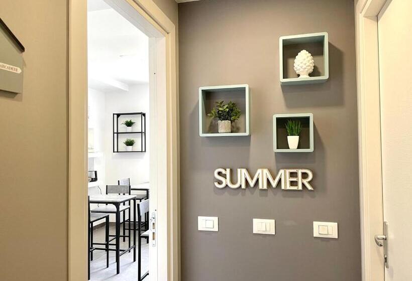 オーシャンビュースタンダードルームバルコニー付き, Cala Azzurra Macari Bed And Breakfast And Holidays House