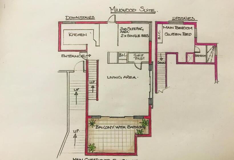 Duplex-sviitti, Beach Forest Lodge