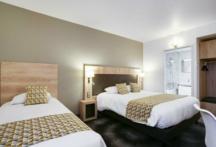 Номер Стандарт Трехместный, Brit Hotel Confort Loches