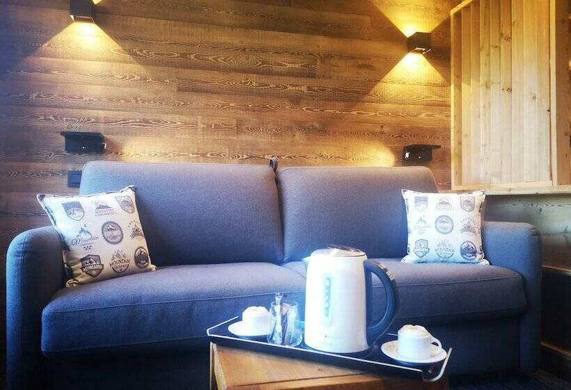 Номер Дюплекс, Alliey & Spa Piscine Appart Hôtel Serre Chevalier