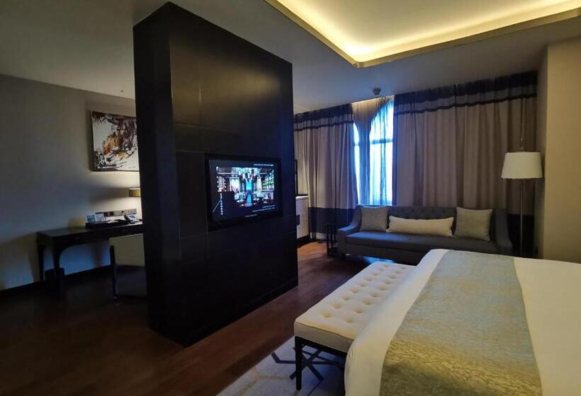 キングサイズベッドのエクゼクティブルーム, Primus Hotel Wuhan Hannan