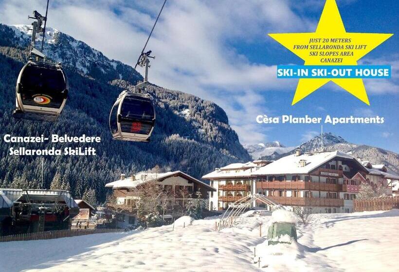 Comfort room with mountain view, B&b Cèsa Planber Mountain View Ski In Ski Out