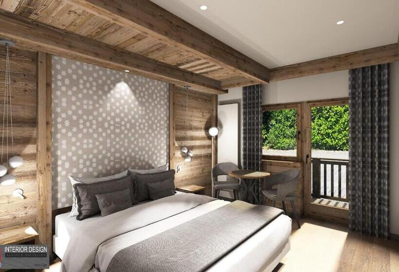 Номер Deluxe Вид на Горы, B&b Cèsa Planber Mountain View Ski In Ski Out