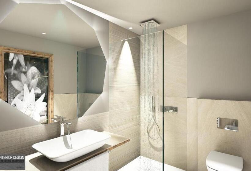 Hegyre Néző Deluxe Szoba, B&b Cèsa Planber Mountain View Ski In Ski Out