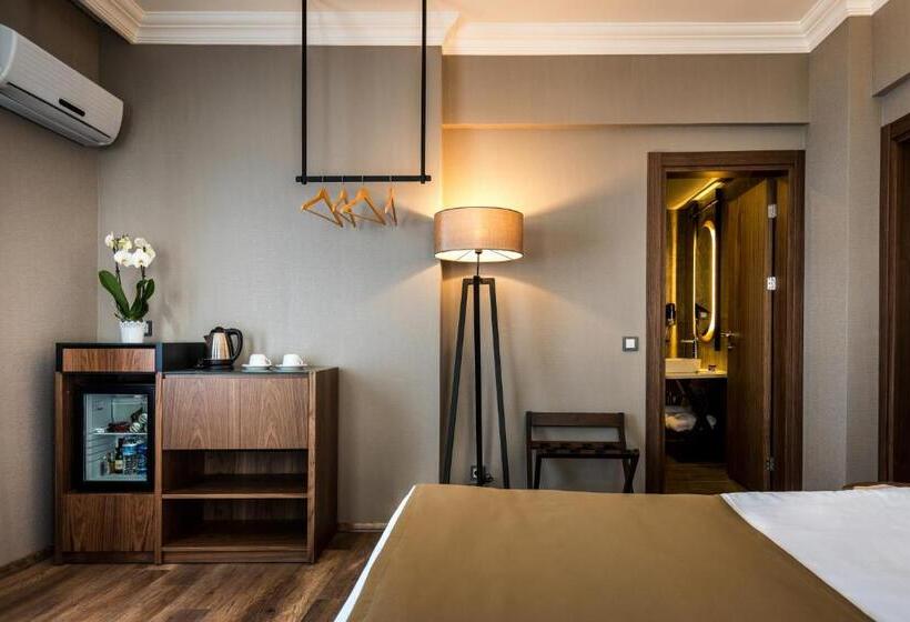 اتاق استاندارد با چشم‌انداز شهر, Marin Otel & Restaurant