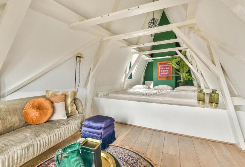 Семейный Номер, Spiegelgracht Apartments With Canal View