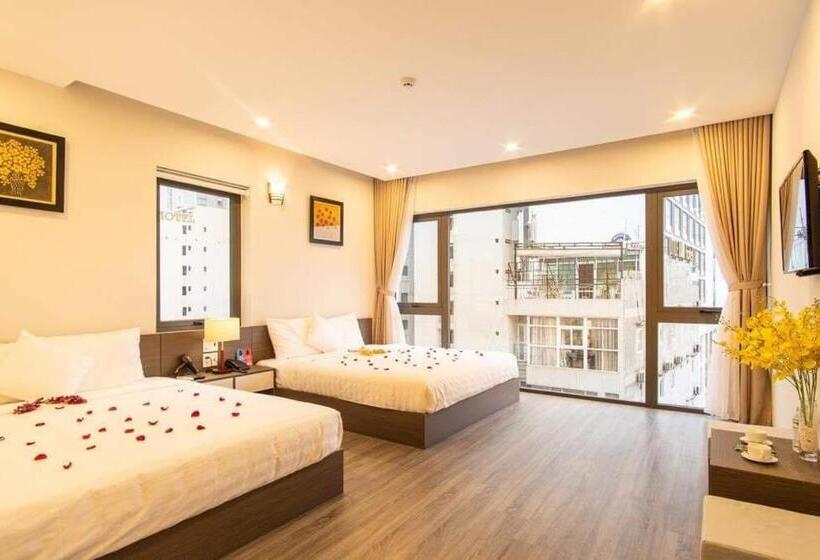 آپارتمان 1 خوابه با چشم‌انداز دریا, The Shann Hotel Danang