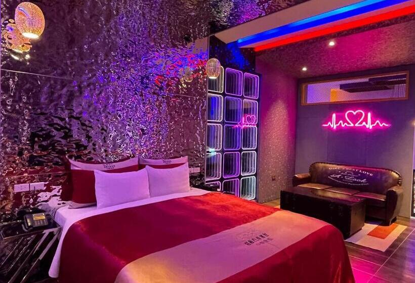 اتاق استاندارد با تخت بزرگ, Yosemite Motel   Chunghua Branch