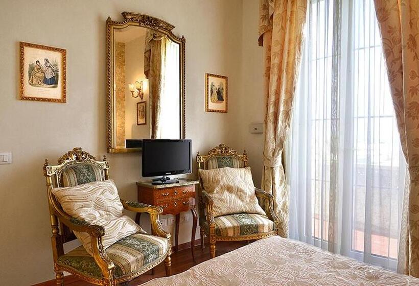 اتاق استاندارد با بالکن و چشم‌انداز دریا, Locanda Delle Dune