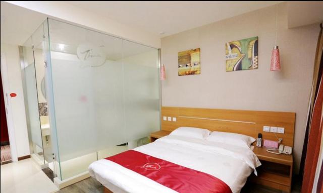 Номер Стандарт, Thank Inn Chain Hotel Jiangsu Nanjing Gaochun Market