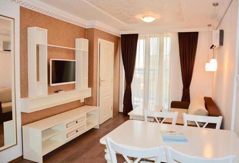Апартаменты Deluxe 1 Спальня Вид на Море, Golden Rainbow Beach