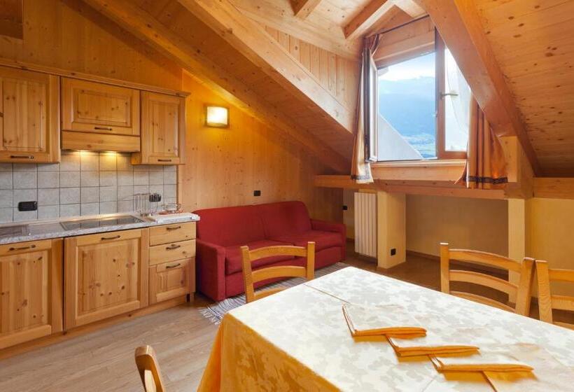Апартаменты 2 Спальни, Chalet Stelle Di Neve