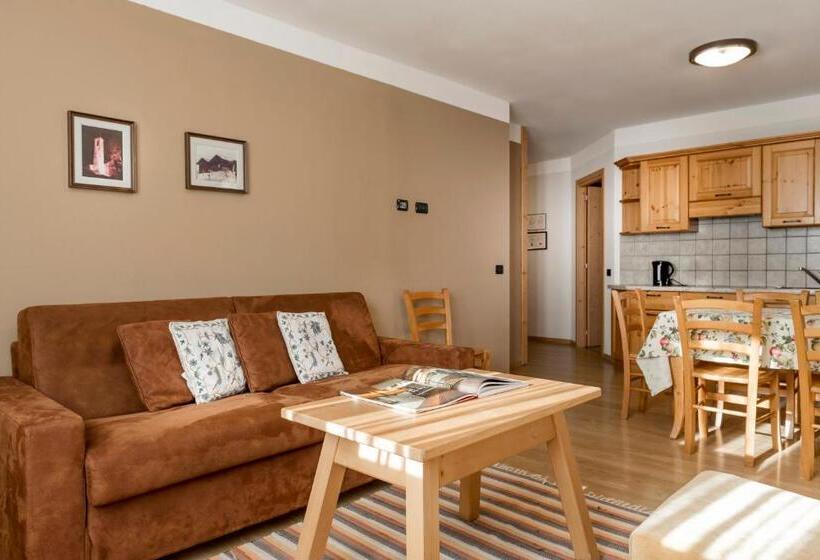 Апартаменты 2 Спальни, Chalet Stelle Di Neve