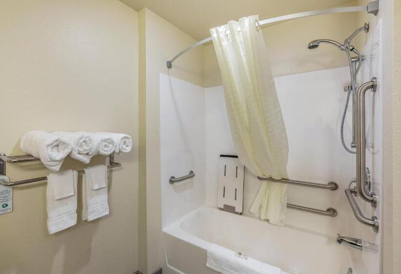 适合残疾人使用的标准间, Cobblestone Inn & Suites   Menomonie/uw Stout
