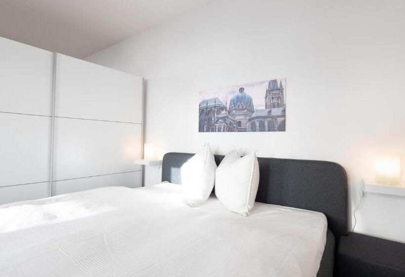 带1个卧室的公寓, Relax Aachener Boardinghouse Phase 2