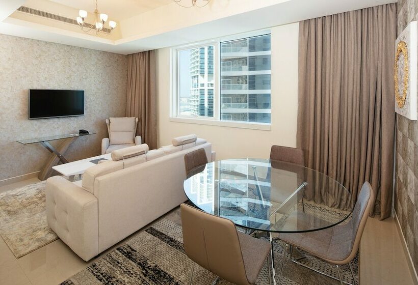 带1个卧室的公寓, Barcelo Residences Dubai Marina