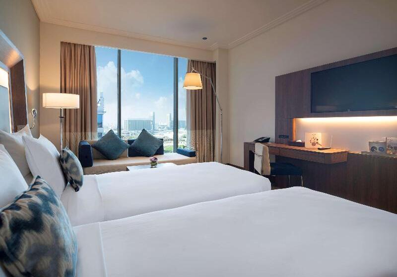 اتاق سوپریور با چشم‌انداز استخر, Novotel Jazan