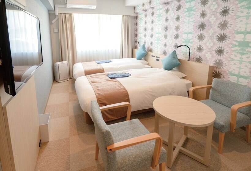 스탠다드 룸, La Gent Hotel Okinawa Chatan Hotel And Hostel