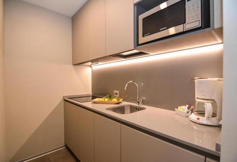 带1个卧室的豪华公寓, Residence La Porta Del Cuore