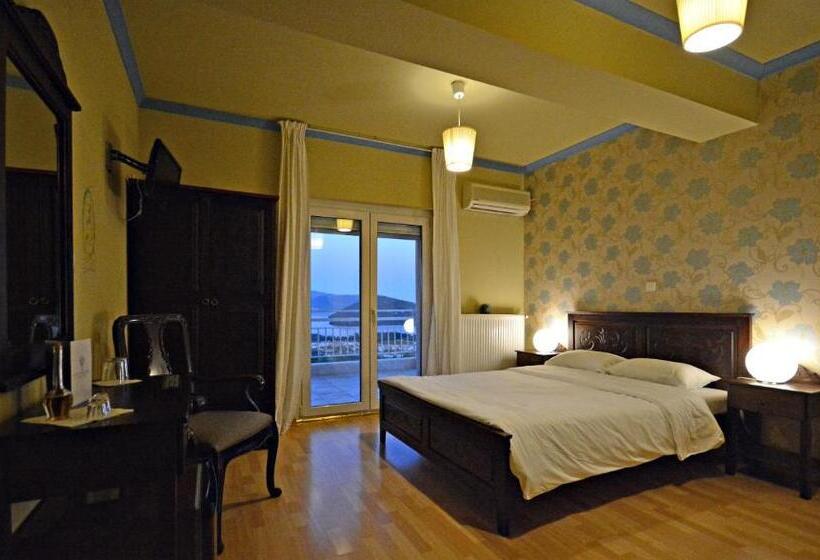 Номер Стандарт Вид на Озеро, Guesthouse Vissinokipos   Biker Friendly   Motorrad