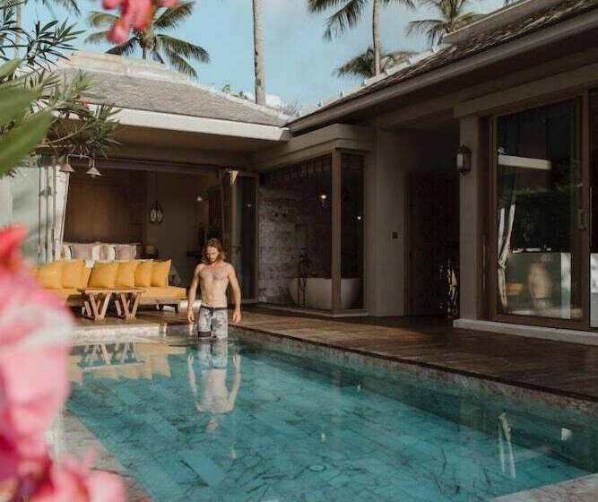 Вилла с 1 спальней и бассейном, Devasom Khao Lak Beach Resort & Villas