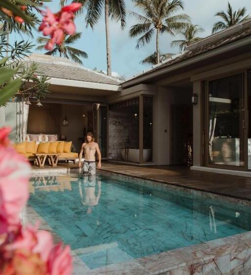 Вилла с 1 спальней и бассейном, Devasom Khao Lak Beach Resort & Villas