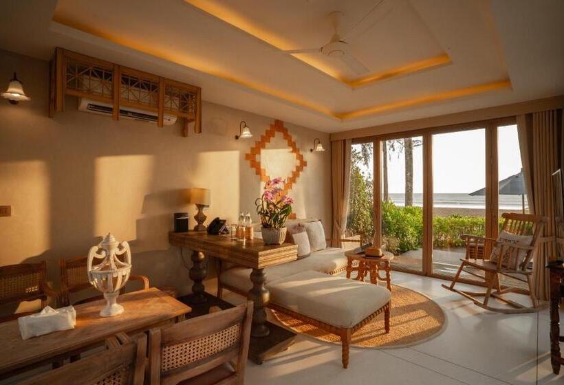 Вилла с 1 спальней и бассейном, Devasom Khao Lak Beach Resort & Villas