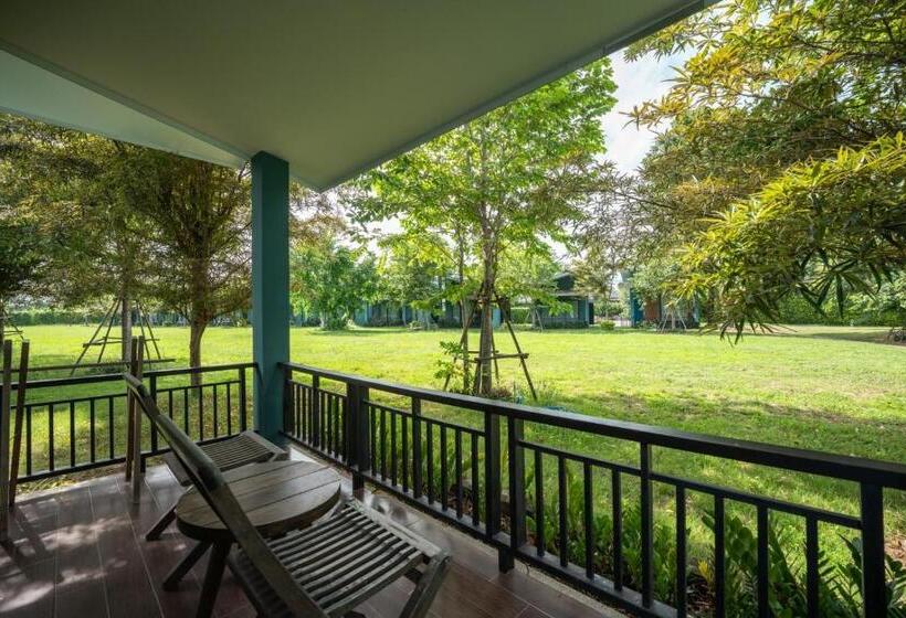 ویلای 1 خوابه با چشم‌انداز باغ, Coral Tree Villa Hua Hin