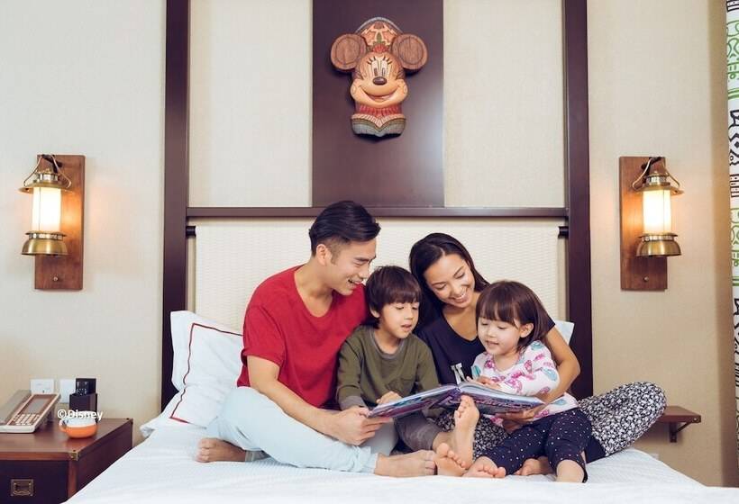 Standardzimmer mit Meerblick, Disney Explorers Lodge