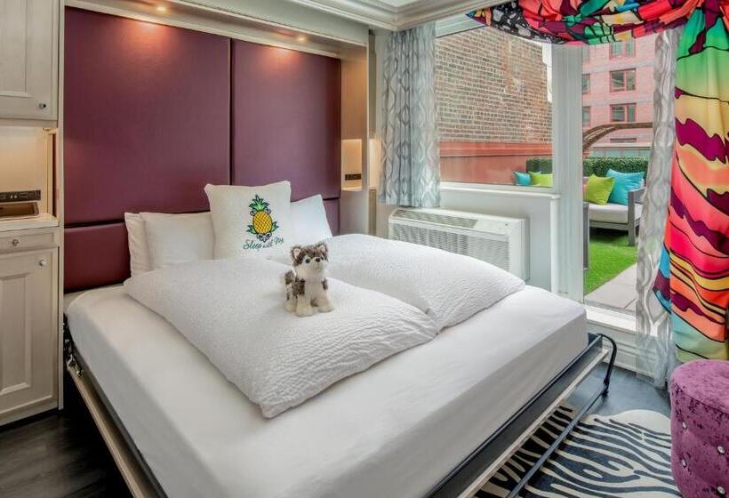 스탠다드 테라스 룸, Staypineapple, An Artful Hotel, Midtown New York