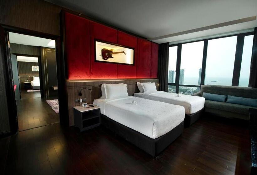 ２ベッドスイートルーム, Jazz Hotel Penang