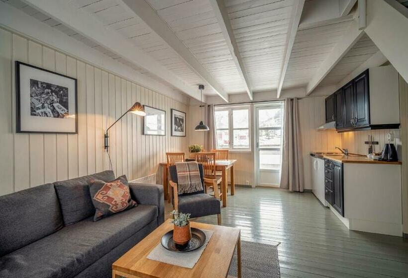 کابین, Nyvågar Rorbuhotell   By Classic Norway Hotels