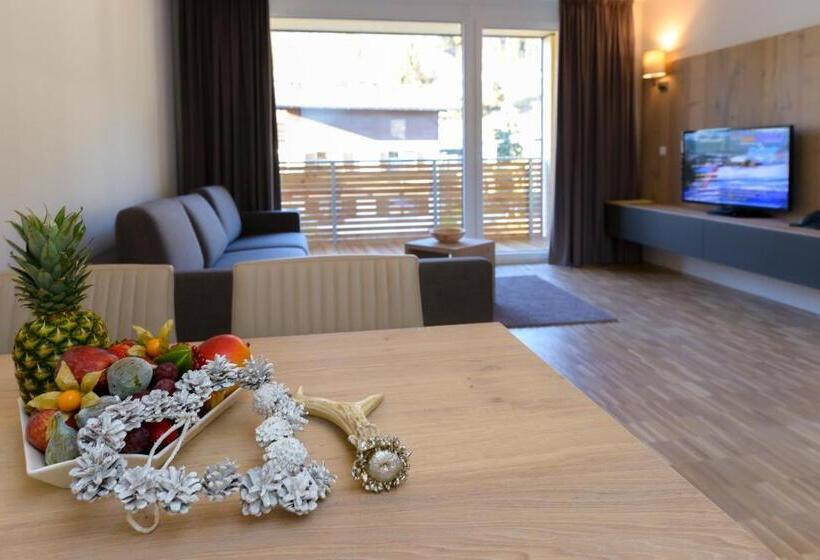 Апартаменты 1 Спальня с Балконом, Appartementhotel Sonnenhof