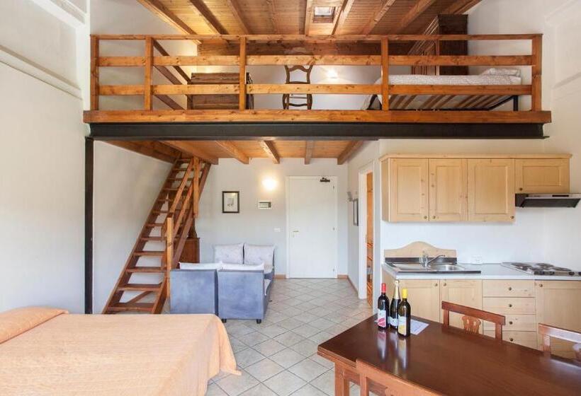 Апартаменты 1 Спальня, Cascina Clarabella