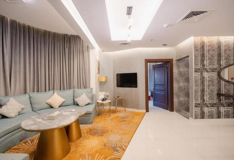 带1个卧室的带海景的公寓, Wahaj Hotel Apartments 2