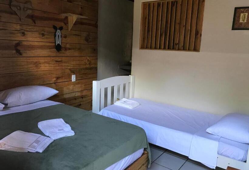 اتاق استاندارد سه نفره, Pousada Bar Café Algas Marinhas