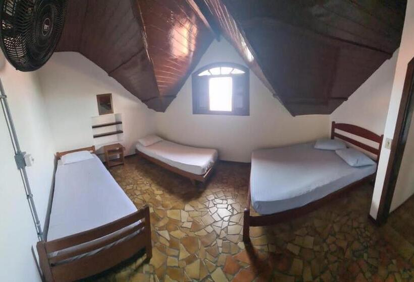 חדר משפחתי דלוקס, Hostel Praia Centro Itanhaém